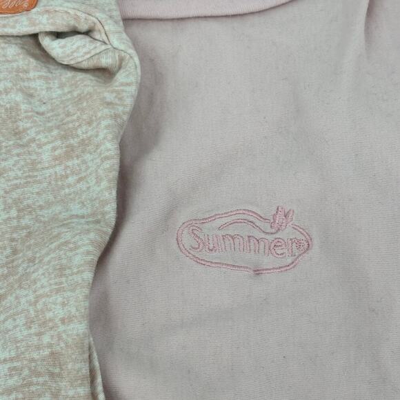 Swaddle Me Summer Sleep Sacks Lot 2 Cotton Pink Baby Size 0-4 Months - Picture 2 of 7
